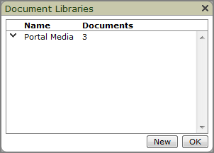 Document libraries list.