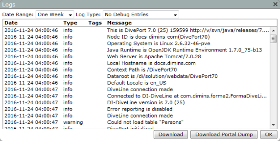 Sample log.