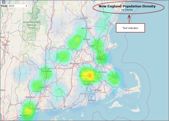 Heat map.