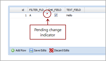 Table editor portlet.