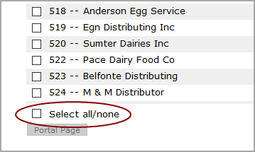 Select all/none option on a measures portlet