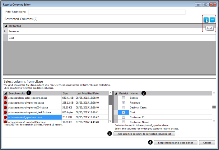 Choosing Select Columns from...