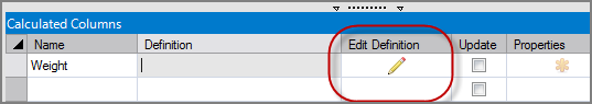 Build Calculated Columns Pencil