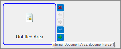 New Document Area Button