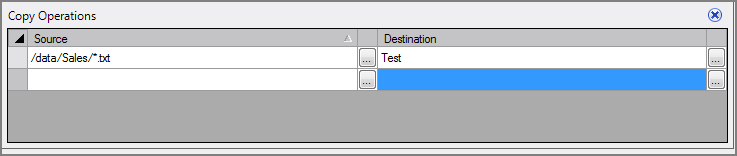 Production Copy Node Copy Operations Pane