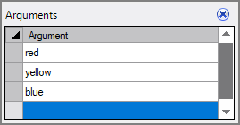 Production DIAL Node Arguments