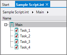 Multiple Tasks in Visual Integrator