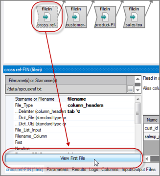 View First File Command