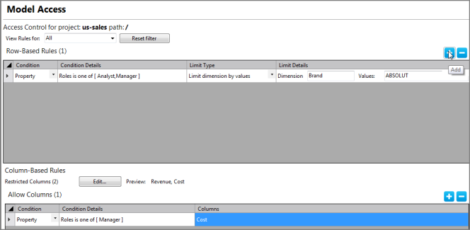 Model Access Example