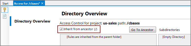 Access Control Inherit from Ancestor 71