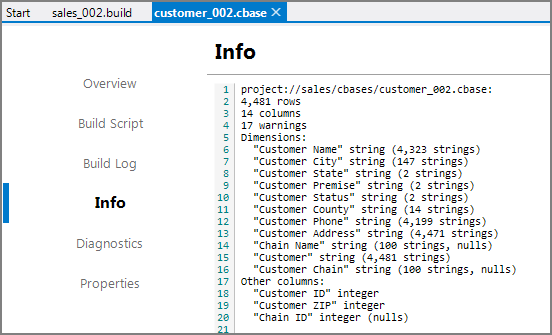 cBase Viewer Info