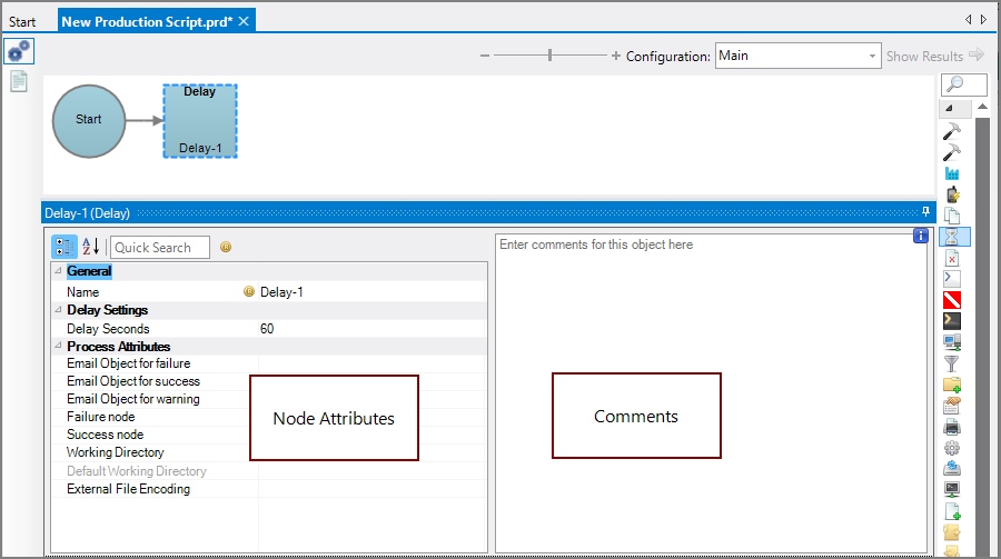 Production Delay Node All Panes