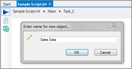 VI Inserting a Filein Object