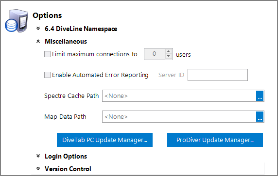 Server Settings - Miscellaneous