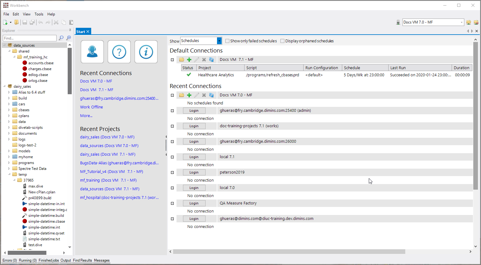 The Workbench GUI