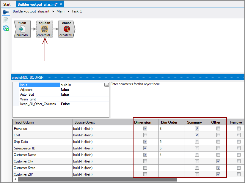 VI Convert Builder with Squash to cBase