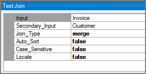 Attributes for the VI Join object