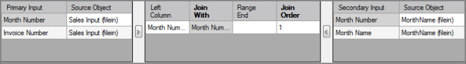 Column grid example for VI Lookup Object