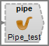 Icon for the VI Pipe output object