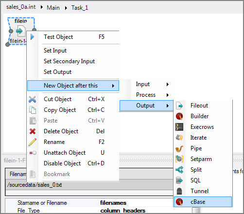 Integrator with cBase Output