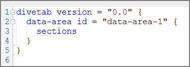 Example of where a Sections block is in Workbench.