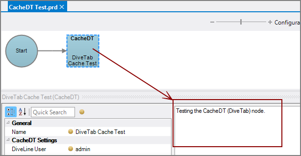 Production CacheDT Node with comments