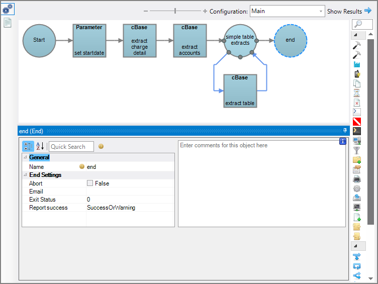 Production End Control Node