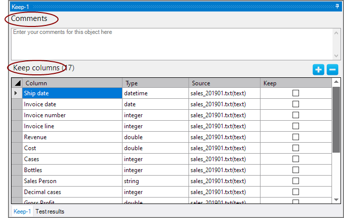 Spectre Build Keep Object Properties Panel