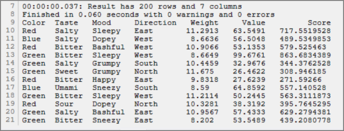 Detail Dive with Calculation Column