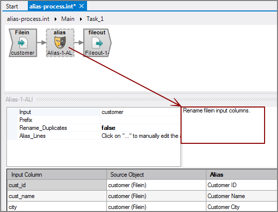 VI Alias Object Comments