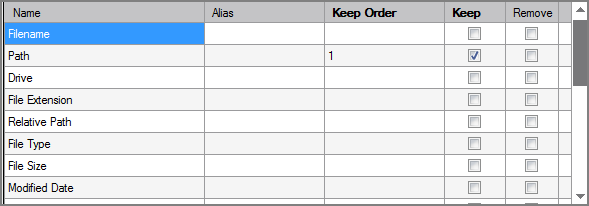 VI Directory Column Grid