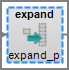 VI Expand Process Object icon