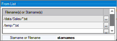 VI Filein Input Examples