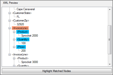 VI XML Input Object Preview