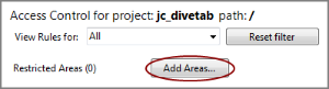 Add Restricted Areas