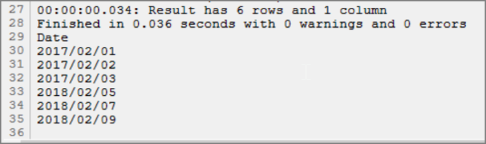 Results for lookup dive