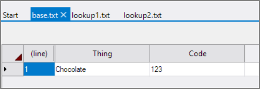 basic test data