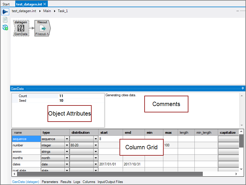 VI Datagen All Panes