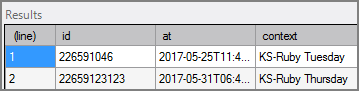 XML Input Object - read datum output