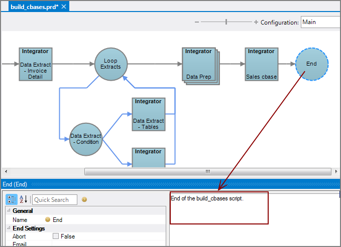 Production End Node with comments