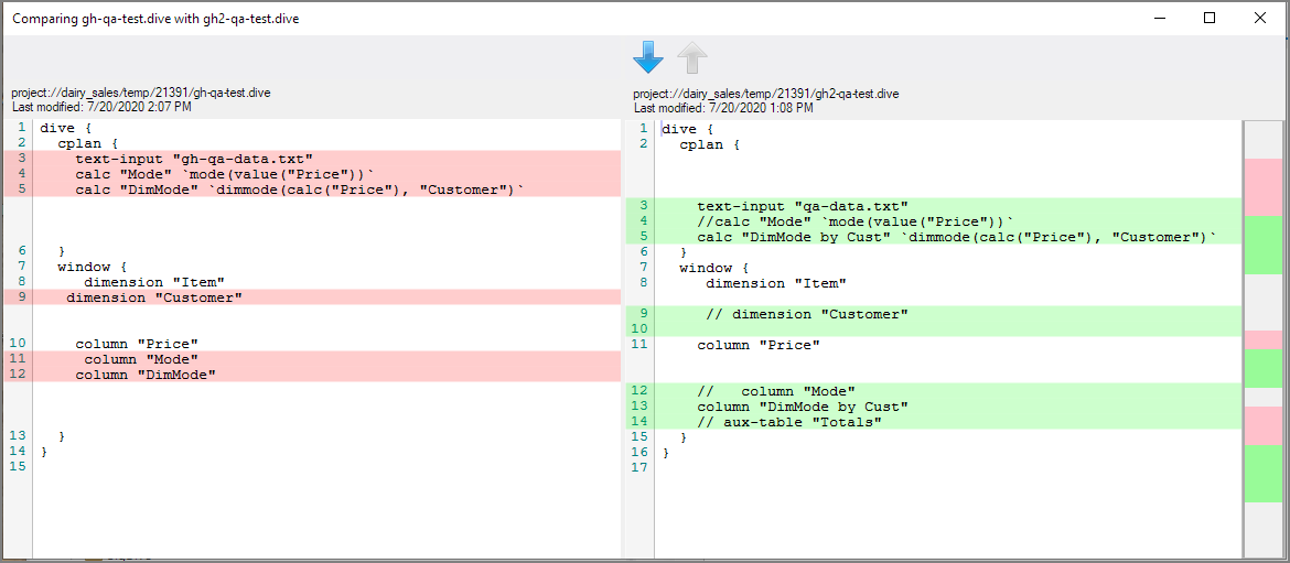 comparing-text-files